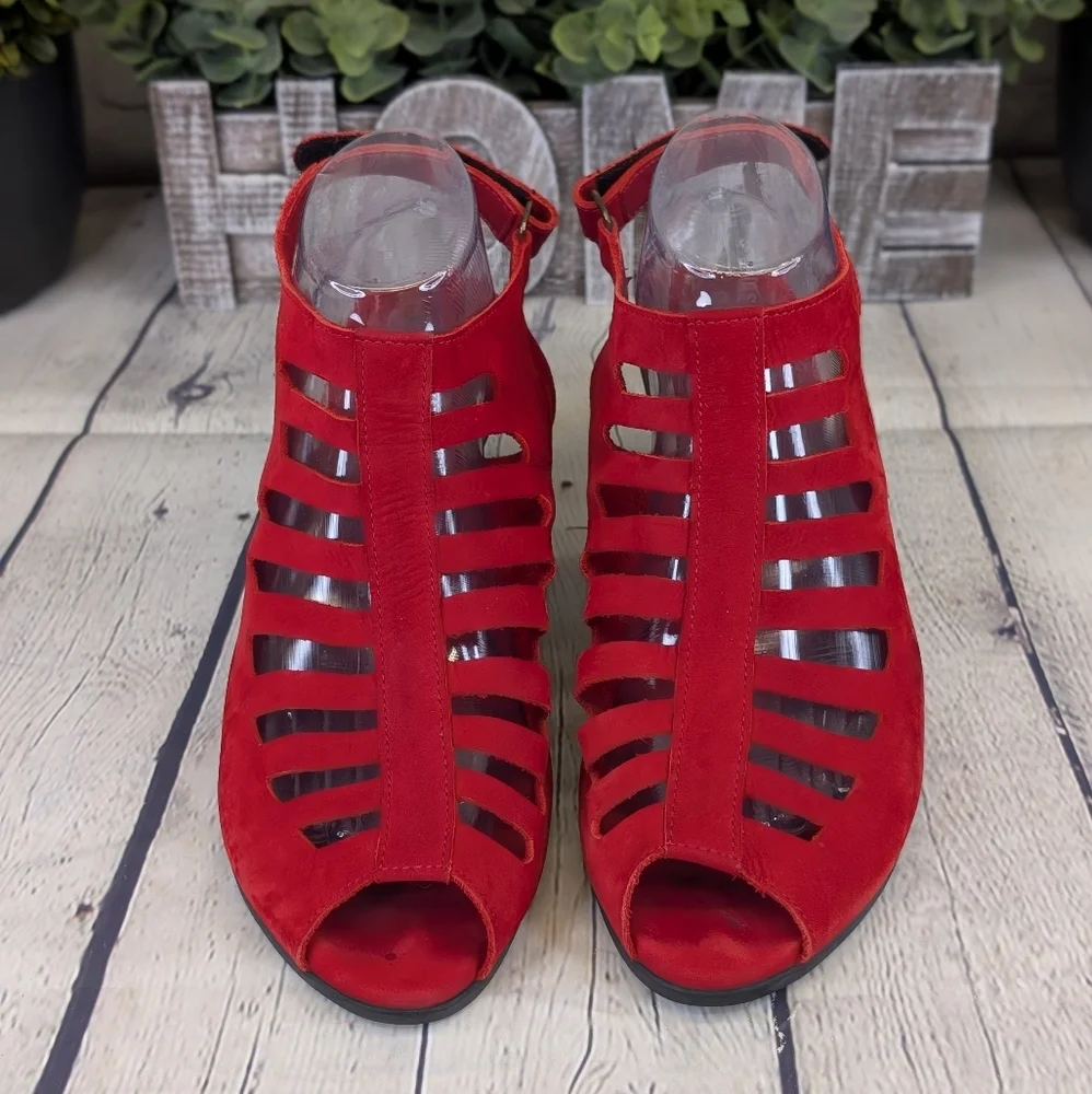 Arche Soexor Slingback Wedge Sandal - Size EU 41